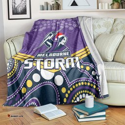 custom storm rugby christmas blanket merry xmas 2023 mix aboriginal art