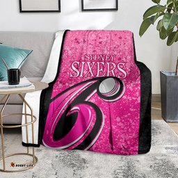 Sydney Sixers Custom Blanket BBL Cricket Team 2024