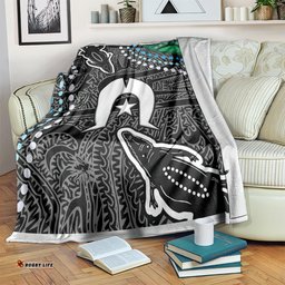 torest trait islands mix crocodine aboriginal pattern blanket ts04
