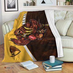 AFL Premium Blanket Hawks Fire Style
