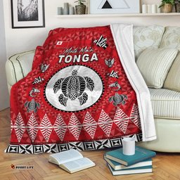 Mate Ma'a Tonga Ngatu Fonu Rugby Premium Blanket