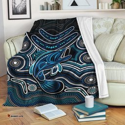 Fishing Aboriginal Premium Blanket No.1