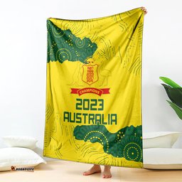 Australia Cricket Blanket History Commemorative World Cup Winners