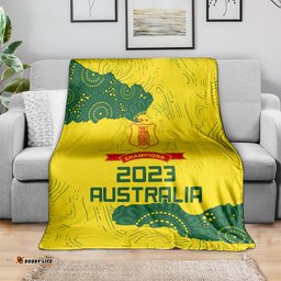 Australia Cricket Blanket History Commemorative World Cup Winners