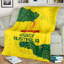 Australia Cricket Blanket History Commemorative World Cup Winners