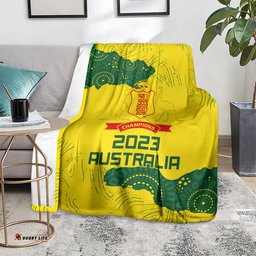 Australia Cricket Blanket History Commemorative World Cup Winners