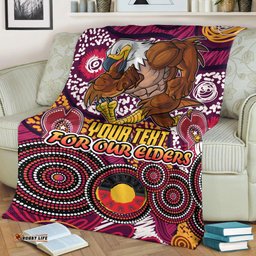 Australia Manly Naidoc Blanket Custom For Our Elders Blanket
