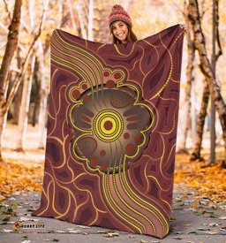Premium Blanket Indigenous Patterns Ver03