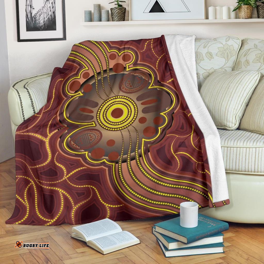 Premium Blanket Indigenous Patterns Ver03