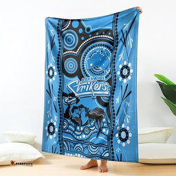 Adelaide Strikers Cricket Blanket Happy Australia Day Aboriginal Art