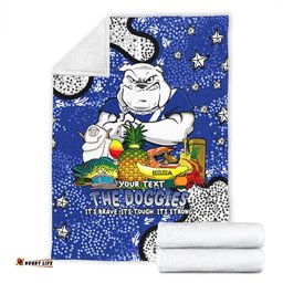 Canterbury-Bankstown Bulldogs Custom Blanket - Australian Big Things Blanket