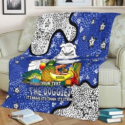 Canterbury-Bankstown Bulldogs Custom Blanket - Australian Big Things Blanket