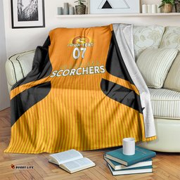 custom scorchers cricket champions 2023 blanket made tough