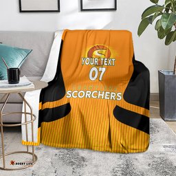 custom scorchers cricket champions 2023 blanket made tough