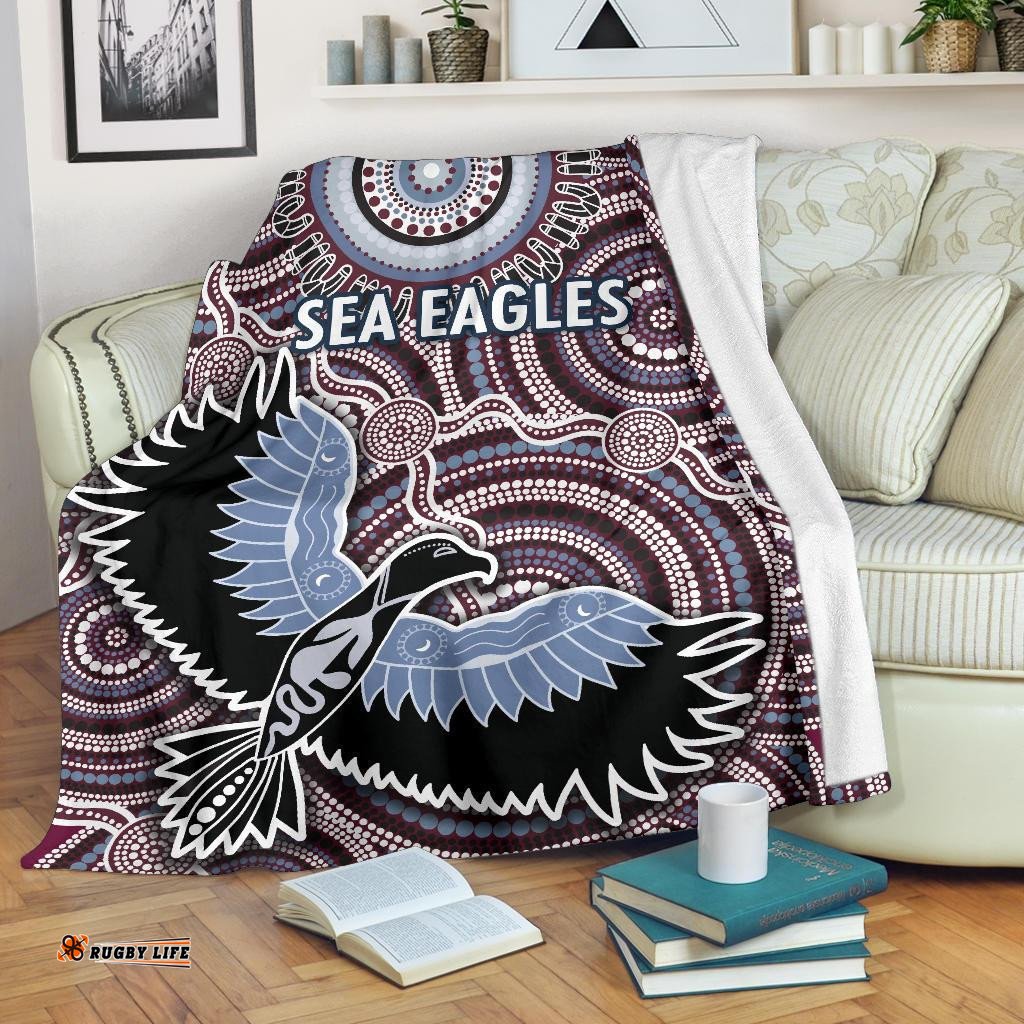 warringah premium blanket sea eagles indigenous