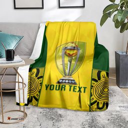 custom australia cricket blanket world cup go champions 2023 indigenous