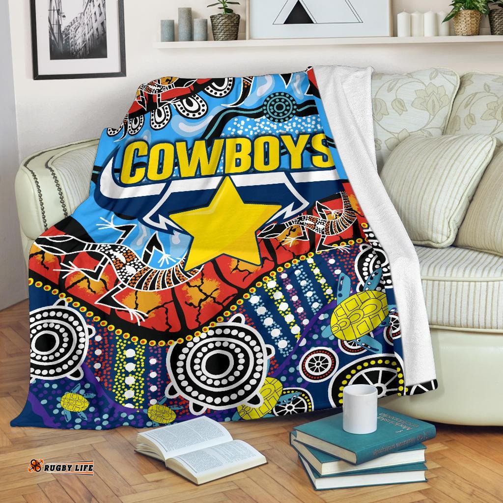 Cowboys Indigenous Premium Blanket