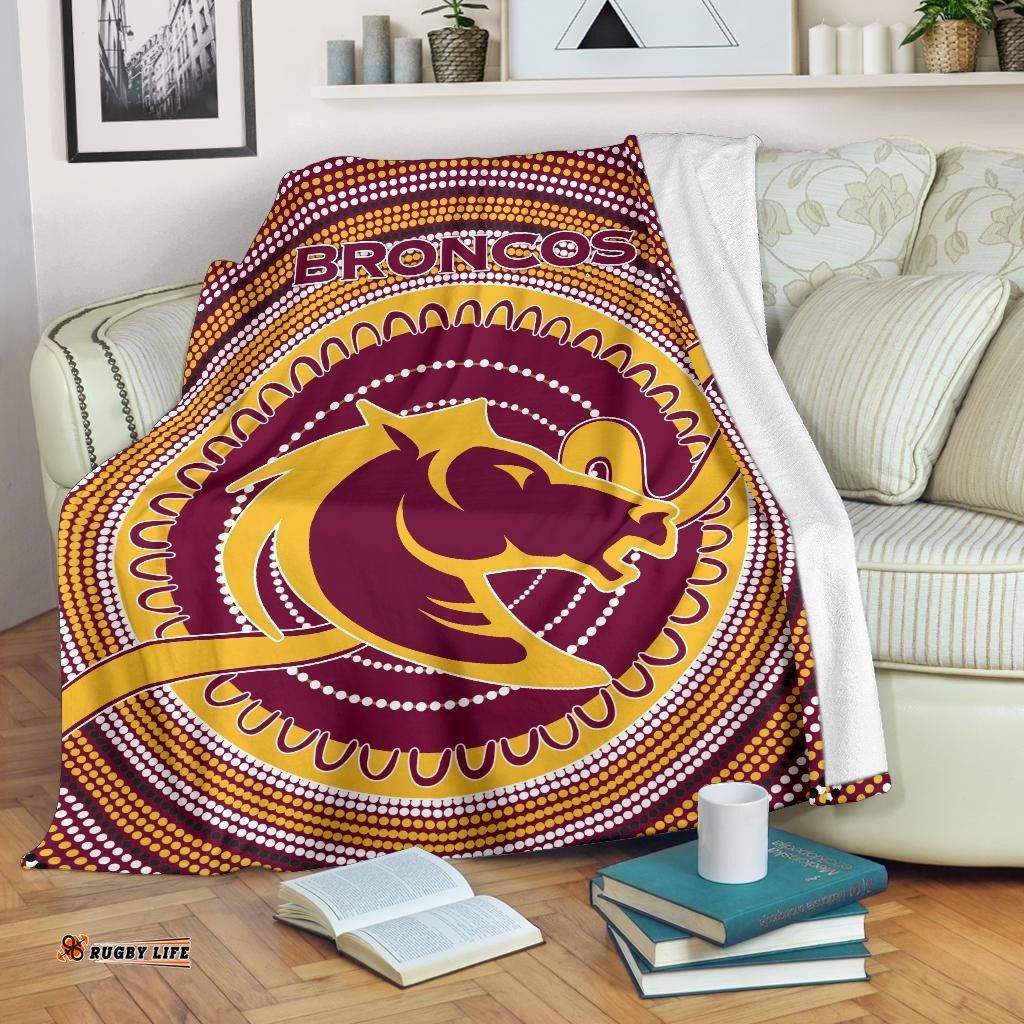 brisbane premium blanket broncos aboriginal