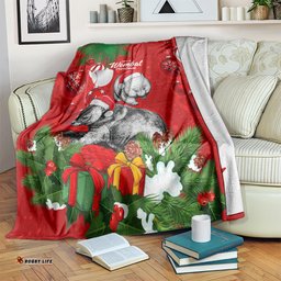 Wombat Lover Blanket Australia Merry Christmas Aboriginal