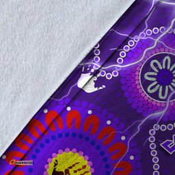 melbourne storm indigenous premium blanket strait islanders