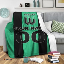 custom personalised western united pride blanket