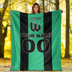 custom personalised western united pride blanket