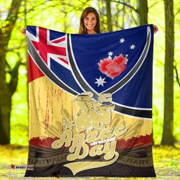 Premium Blanket ANZAC Lest We Forget