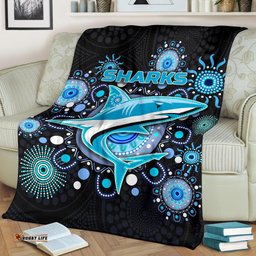 cronulla premium blanket sharks indigenous