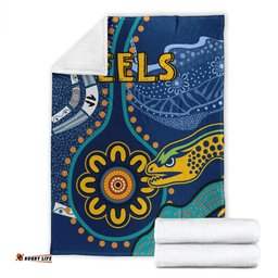 eels rugby blanket custom indigenous eels blanket rlt13