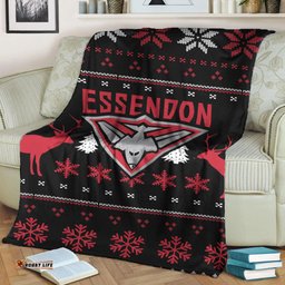 Essendon Blanket Christmas Ugly Style