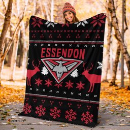 Essendon Blanket Christmas Ugly Style