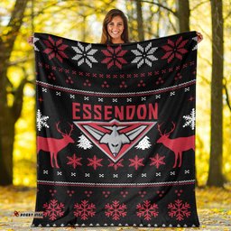 Essendon Blanket Christmas Ugly Style
