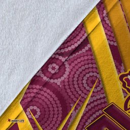 Brisbane Broncos Naidoc Sporty Style Premium Blanket