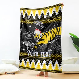 custom tigers football blanket christmas vibe 2023