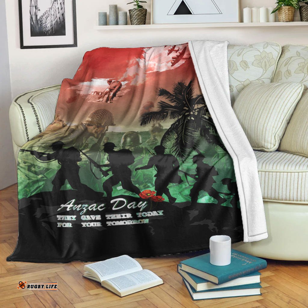 They Gave Their Today For Your Tomorrow Premium Blanket
