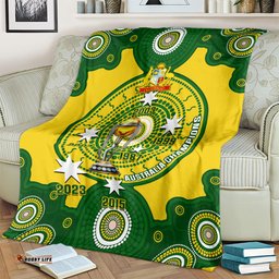 Australia Cricket Blanket World Cup 6th Champions Trophy National Color