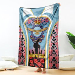 Royal New Zealand Air Force ANZAC Day Blanket Te Tauaarangi o Aotearoa