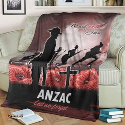 ANZAC Day We Will Remember Them Special Version Premium Blanket