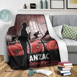 ANZAC Day We Will Remember Them Special Version Premium Blanket