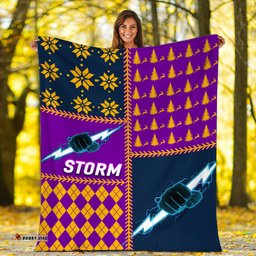 Storm Rugby Christmas Style Blanket