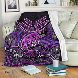 Fishing Aboriginal Premium Blanket No.5