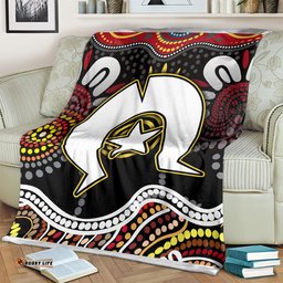 Torest Trait Islands Mix Aboriginal Pattern Blanket 02