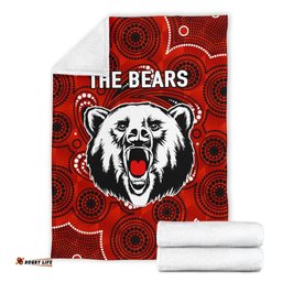 North Sydney Premium Blanket The Bears Indigenous 01