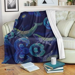 Aboriginal Blanket Australia Deep Sea Blue Whale