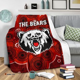 North Sydney Premium Blanket The Bears Indigenous 08