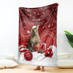 Australia Christmas Wallaby Blanket Aboriginal Art