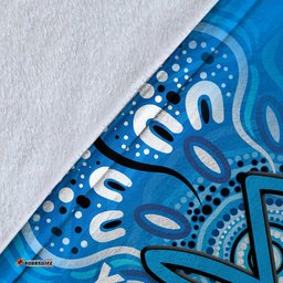 Custom Personalised Adelaide Strikers Aboriginal Cricket Blanket