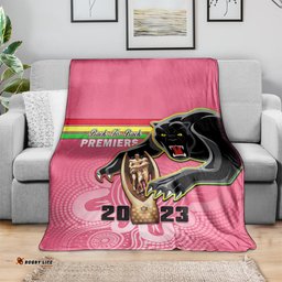 panthers blanket premiers back to back 2023 pink version