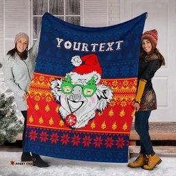 Custom Australia Christmas Premium Blanket Bye Bye