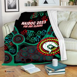 naidoc week 2023 aboriginal art for our elders blanket
